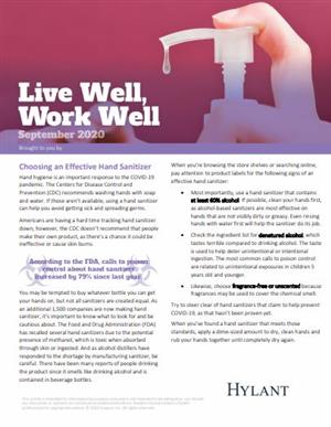 Live Well, Work Well 